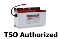 The Concorde RG-300 Aircraft Battery is TSO Certified by the FAA